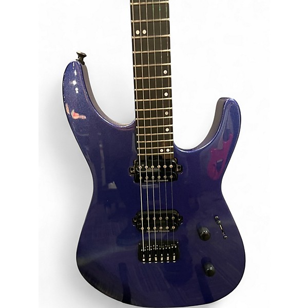 Used 2024 Jackson AMERICAN SERIES VIRTUOSO HT MYSTIC BLUE Solid Body Electric Guitar