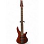 Used Ibanez SR505E 5 String Walnut Electric Bass Guitar thumbnail
