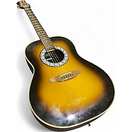 Used Ovation 1312 2 Color Sunburst Acoustic Guitar