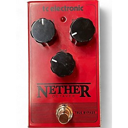 Used TC Electronic Nether Octaver Effect Pedal