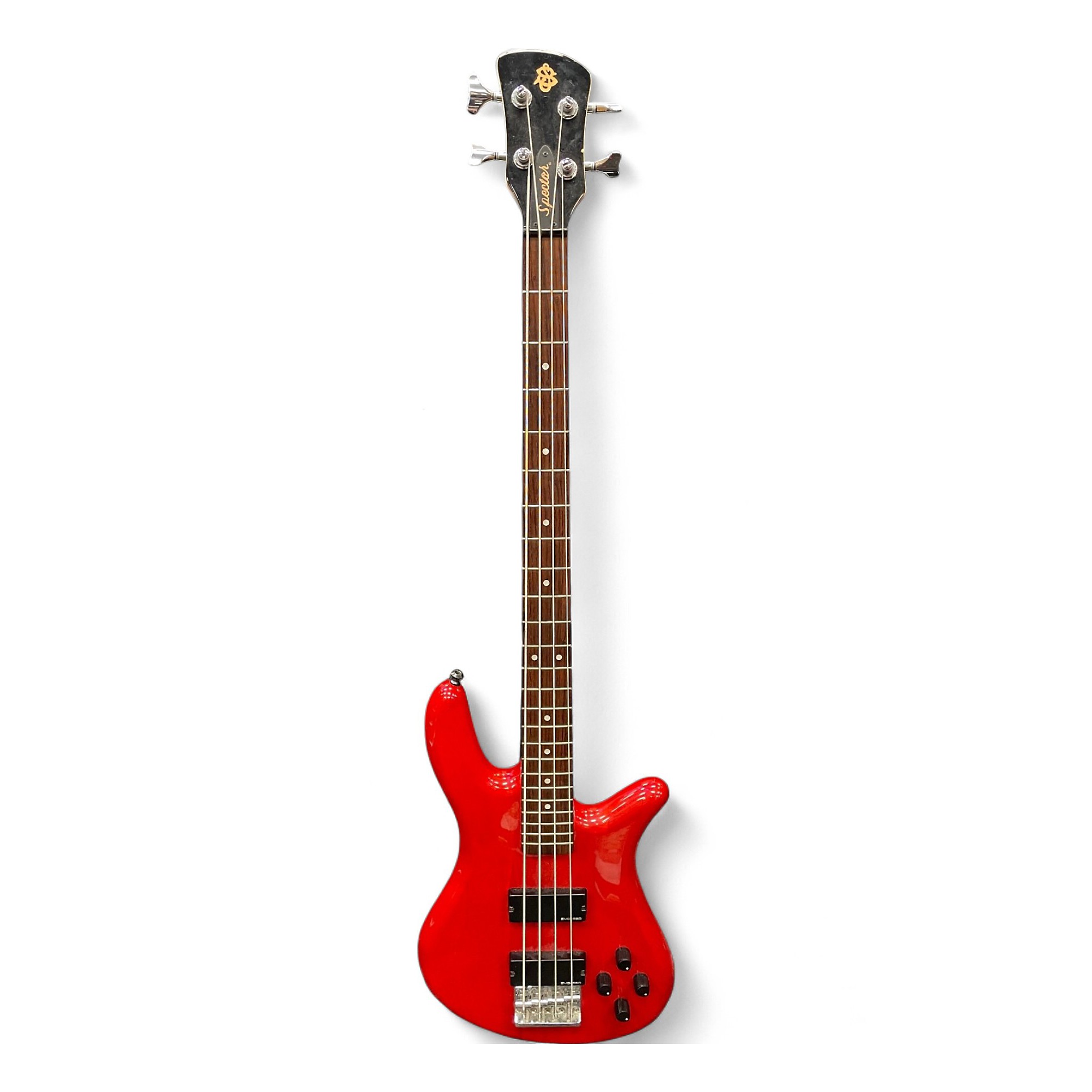 Used Spector Performer 4 Candy Apple Red Electric Bass