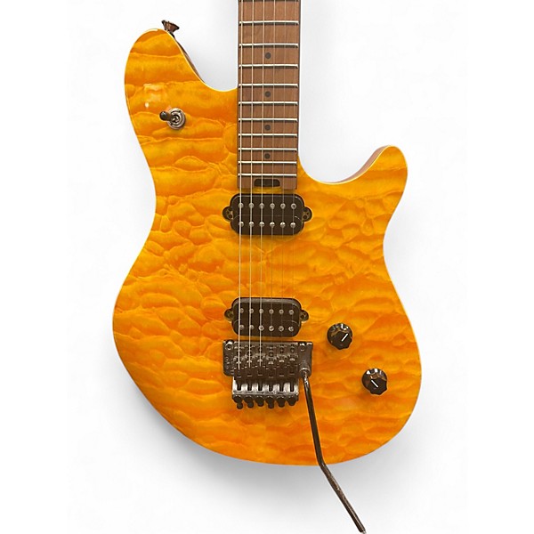 Used EVH Wolfgang Standard Trans Amber Solid Body Electric Guitar