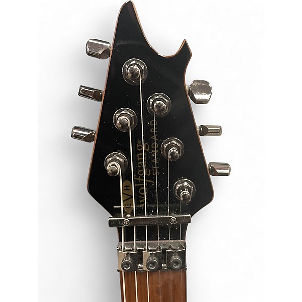 Used EVH Wolfgang Standard Trans Amber Solid Body Electric Guitar