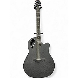 Used 2004 Adamas Ovation MD80 Black Acoustic Electric Guitar