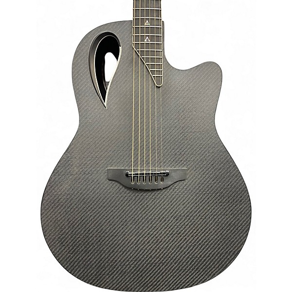 Used 2004 Adamas Ovation MD80 Black Acoustic Electric Guitar