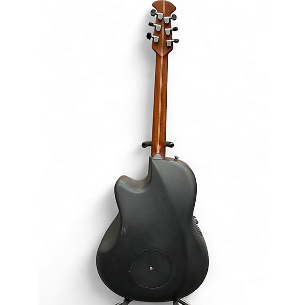 Used 2004 Adamas Ovation MD80 Black Acoustic Electric Guitar