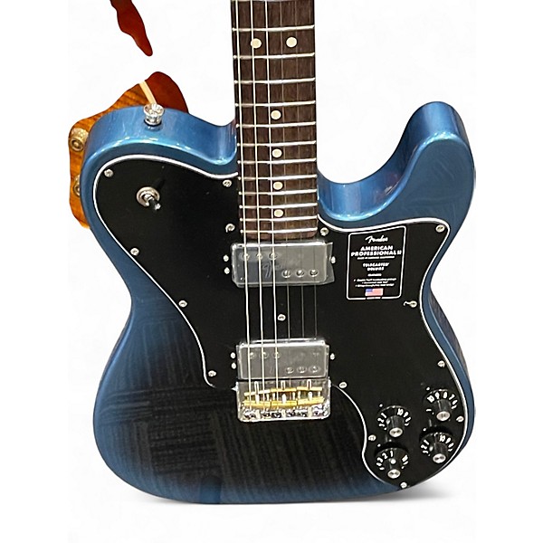 Used 2020s Fender American Deluxe Telecaster DARK NIGHT Solid Body Electric Guitar