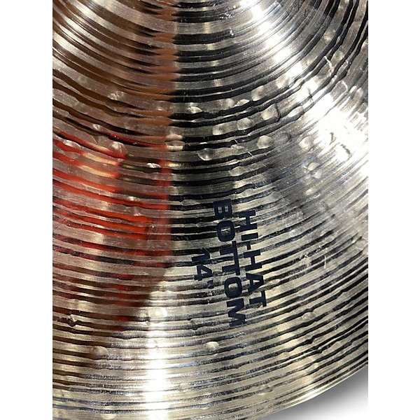 Used Paiste 14in Twenty Light Hi Hat Pair Cymbal