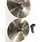 Used Paiste 14in Twenty Light Hi Hat Pair Cymbal