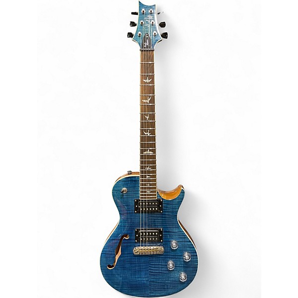 Used PRS Zach Myers Signature SE Trans Blue Solid Body Electric Guitar
