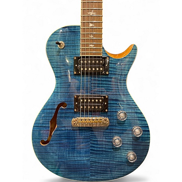 Used PRS Zach Myers Signature SE Trans Blue Solid Body Electric Guitar