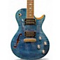 Used PRS Zach Myers Signature SE Trans Blue Solid Body Electric Guitar