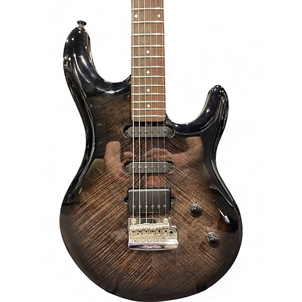 Used Ernie Ball Music Man LUKE 3 Trans Brown Solid Body Electric Guitar