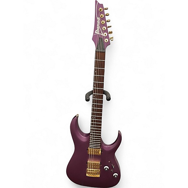 Used Ibanez RGAR42HP Purple Solid Body Electric Guitar