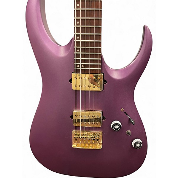 Used Ibanez RGAR42HP Purple Solid Body Electric Guitar