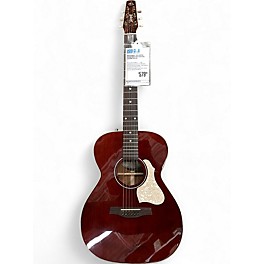 Used Seagull M6 LIMITED EDITION RUBY RED Acoustic Electric Guitar