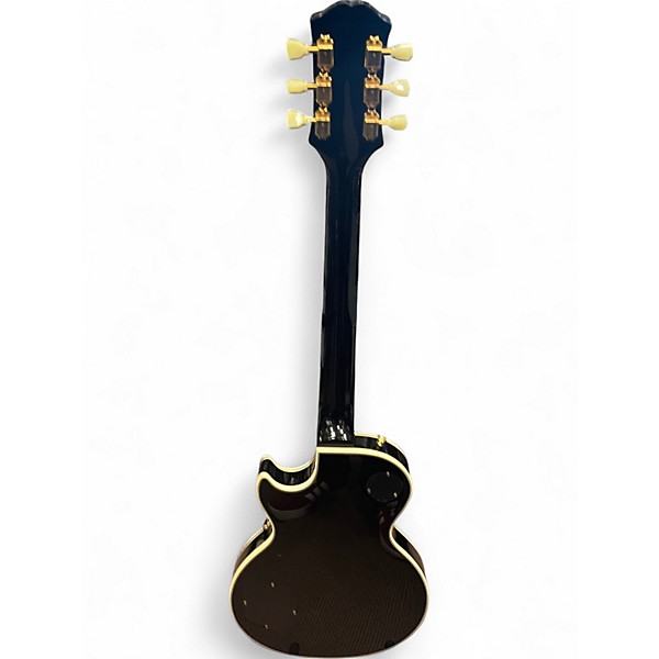 Used Epiphone Les Paul Custom Black Solid Body Electric Guitar