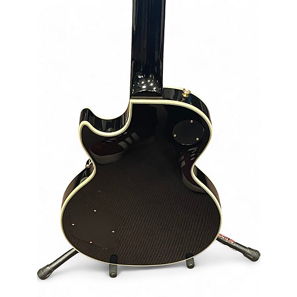 Used Epiphone Les Paul Custom Black Solid Body Electric Guitar