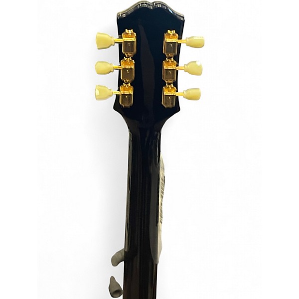 Used Epiphone Les Paul Custom Black Solid Body Electric Guitar