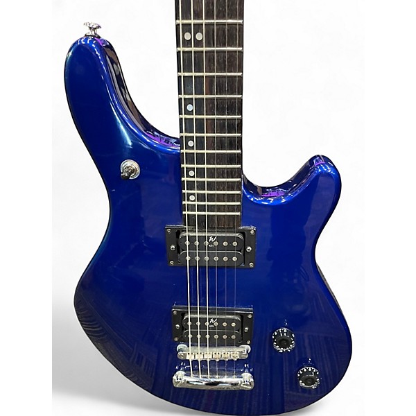 Used Washburn BT2 Blue Solid Body Electric Guitar Blue | Guitar Center