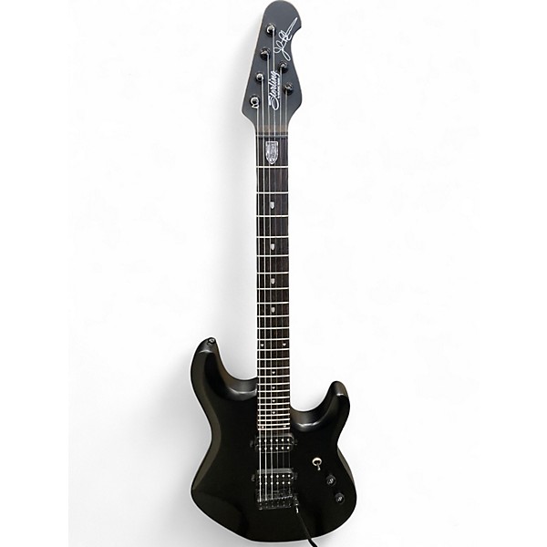 Used Sterling by Music Man JP50 John Petrucci Signature Black Solid Body Electric Guitar
