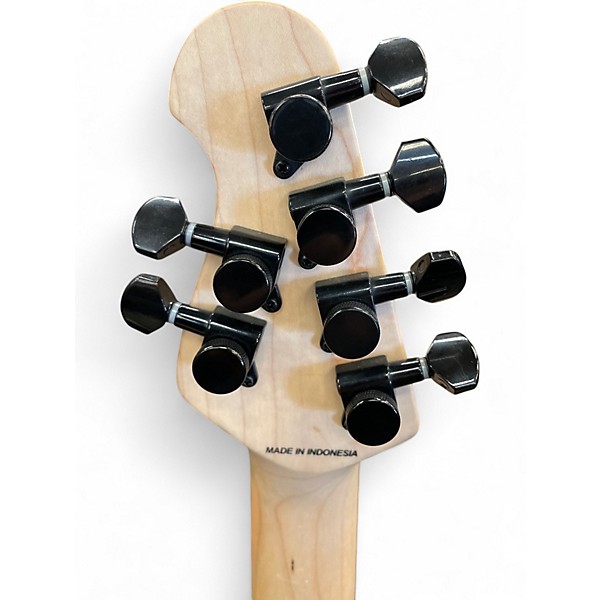 Used Sterling by Music Man JP50 John Petrucci Signature Black Solid Body Electric Guitar