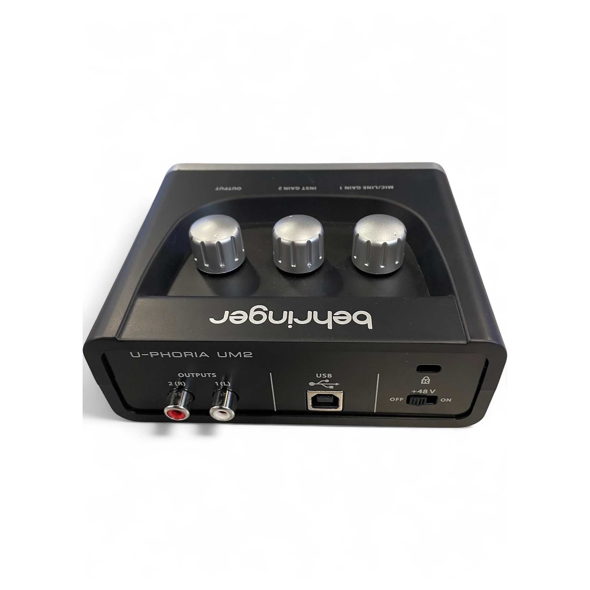 [未使用」U-PHORIA  インターフェースUM2 Behringer U-Phoria UM2 – United States