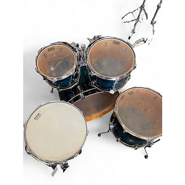 Used TAMA 5 Piece Silverstar Blue Burst Drum Kit