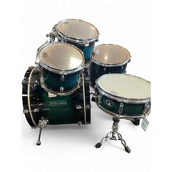 Used TAMA 5 Piece Silverstar Blue Burst Drum Kit