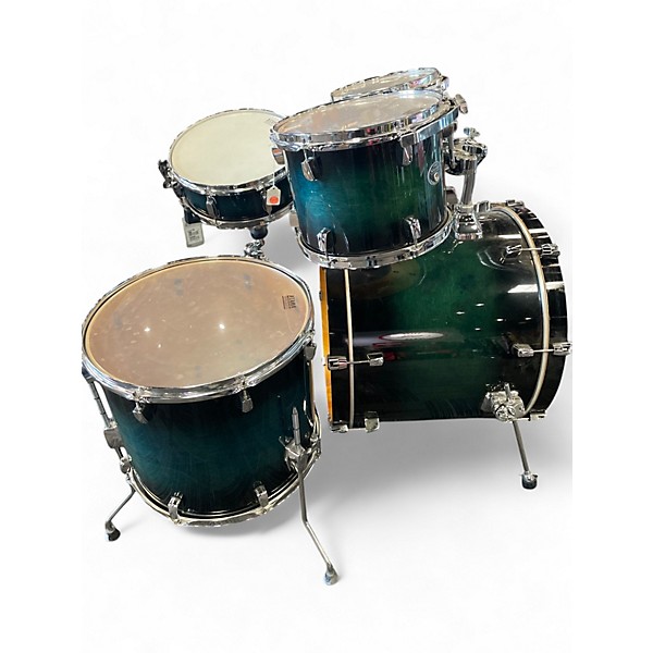 Used TAMA 5 Piece Silverstar Blue Burst Drum Kit