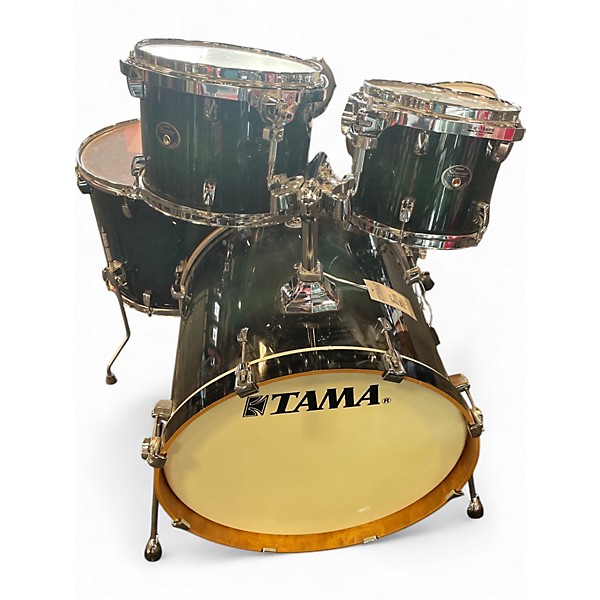 Used TAMA 5 Piece Silverstar Blue Burst Drum Kit
