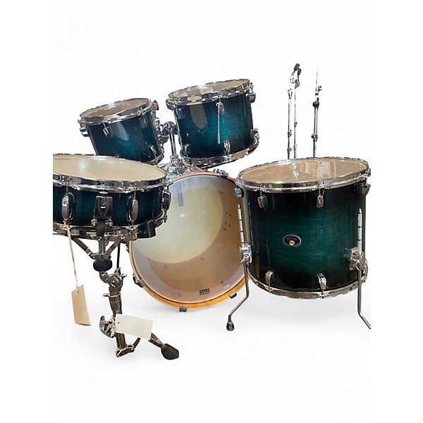 Used TAMA 5 Piece Silverstar Blue Burst Drum Kit