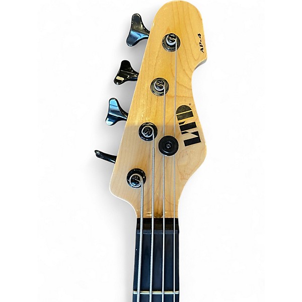 Used ESP LTD AP4 Black Electric Bass Guitar