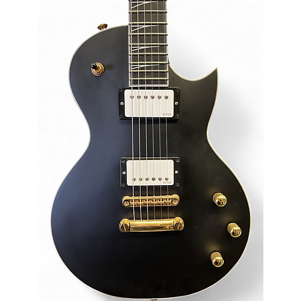 Used Jackson Monarkh Satin Black Solid Body Electric Guitar