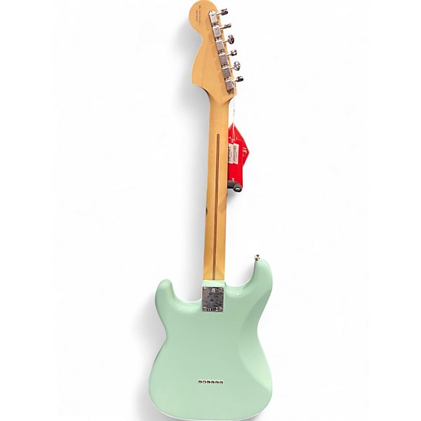Used Fender Tom Delonge Signature Stratocaster Surf Green Solid Body Electric Guitar