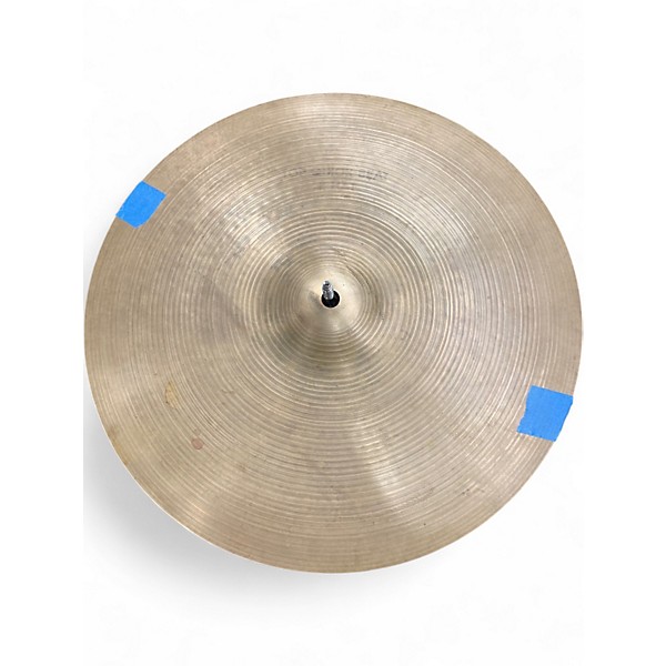 Used Zildjian 15in QUICK BEAT HI HAT FLAT BOTTOM PAIR Cymbal