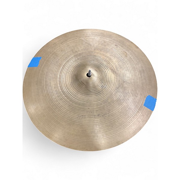 Used Zildjian 15in QUICK BEAT HI HAT FLAT BOTTOM PAIR Cymbal