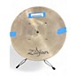 Used Zildjian 15in QUICK BEAT HI HAT FLAT BOTTOM PAIR Cymbal
