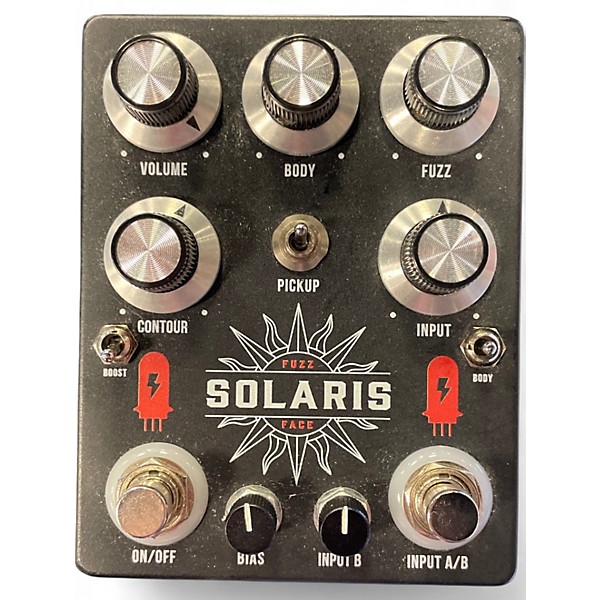 Used Solaris FUZZ FACE Effect Pedal