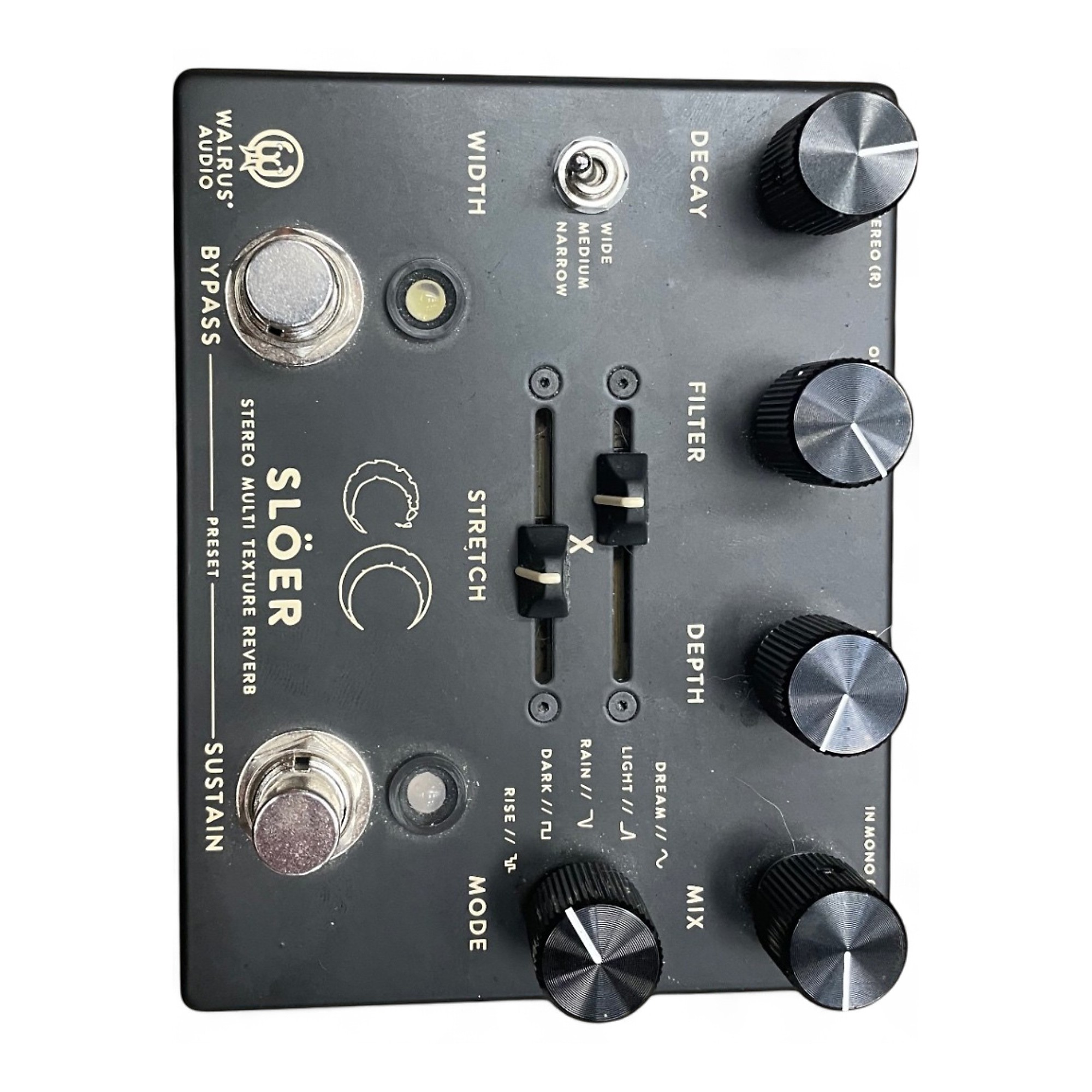 Amazon.com: Walrus Audio Slö Multi Texture Reverb Guitar