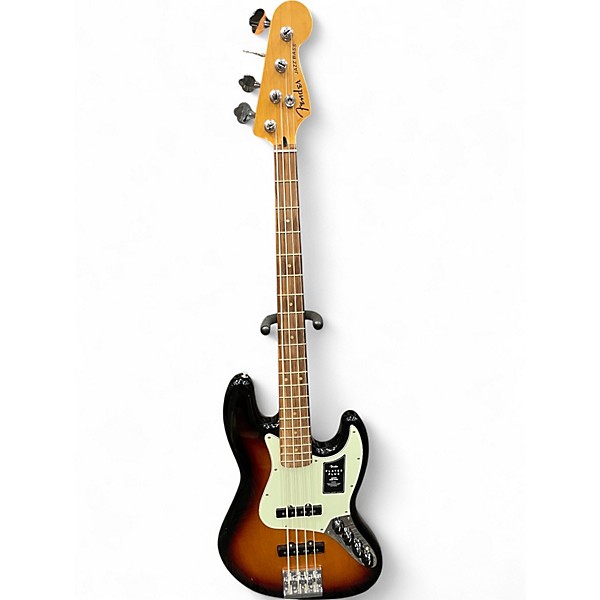 Used Fender Player Plus Active Jazz Bass 2 Color Sunburst Electric Bass Guitar