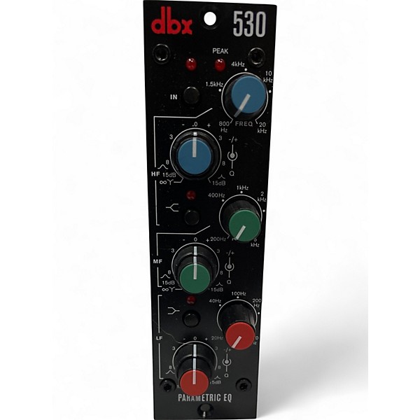 Used dbx  530 parametric 3-band equalizer 500-series Equalizer