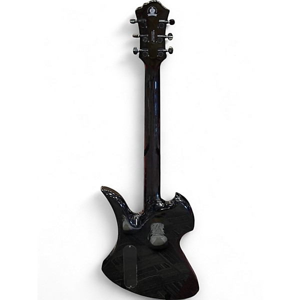 Used B.C. Rich Mockingbird Plus Burled Solid Body Electric Guitar