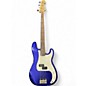 Used Fender Standard Precision Bass Royal Blue Electric Bass Guitar