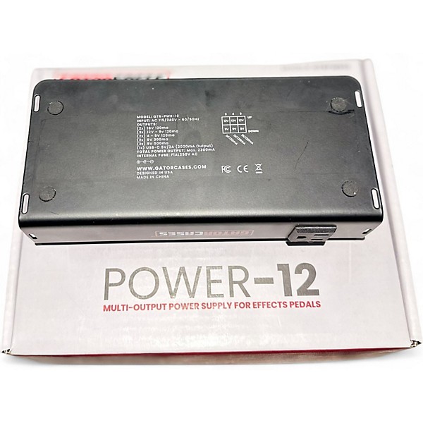 Used Gator POWER 12 Power Supply