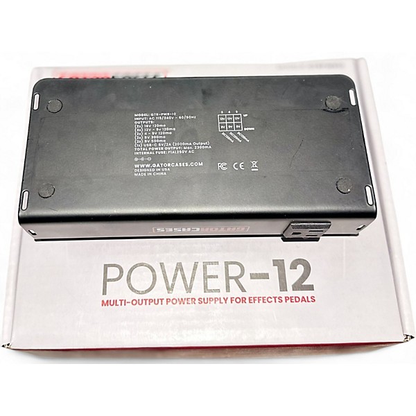 Used Gator POWER 12 Power Supply