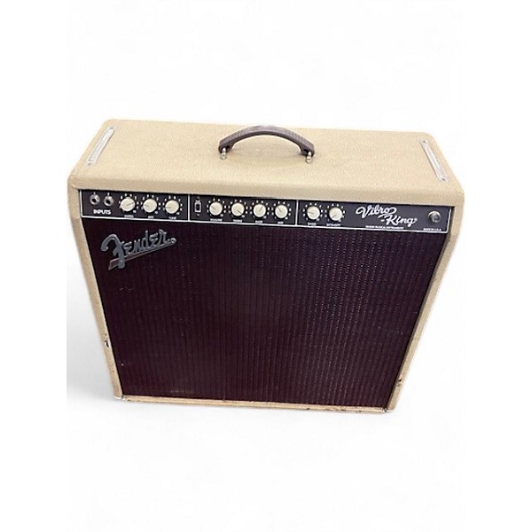 Used Fender Vibro King 60W 3x10 Tube Guitar Combo Amp