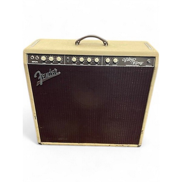 Used Fender Vibro King 60W 3x10 Tube Guitar Combo Amp