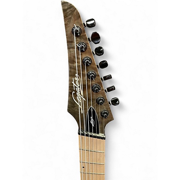 Used Legator Ninja 7 R200 Charcoal Burle Solid Body Electric Guitar