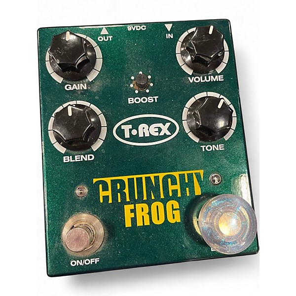 Used T-Rex Engineering Crunch Frog Classic Overdrive Effect Pedal
